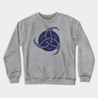 Trinity Knot - Purple Crewneck Sweatshirt